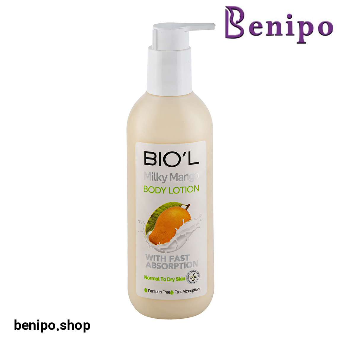 لوسیون مرطوب کننده بدن مناسب پوست نرمال و خشک حجم 250 میل