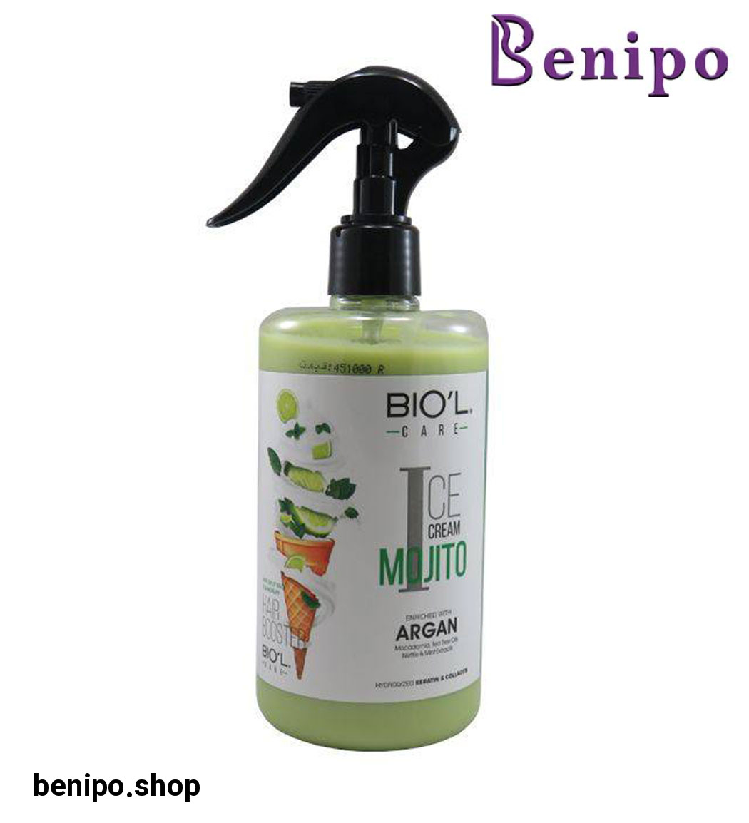 لوسیون موی چرب بستنی موهیتو احیا و قدرت بخشی مو آسیب دیده