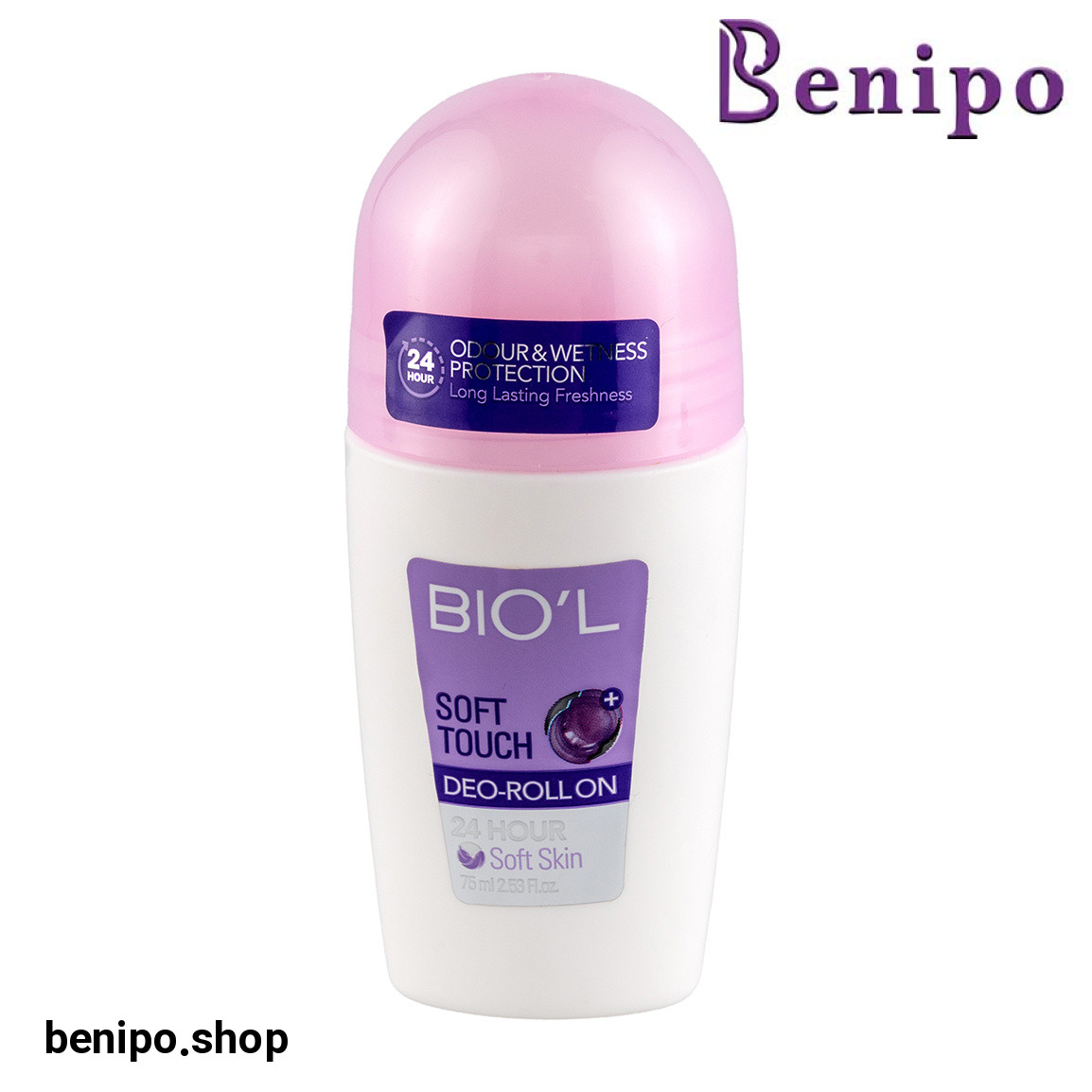 رول ضد تعریق زنانه مدل Soft Touch حجم 75 میلی لیتر