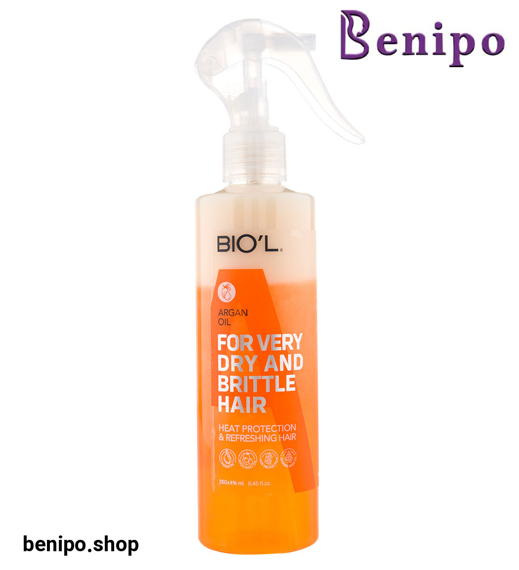 اسپری دوفاز ویتالیتی آرگان آبرسان قوی مناسب موهای خشک و آسیب دیده حجم 250میلی یلتر