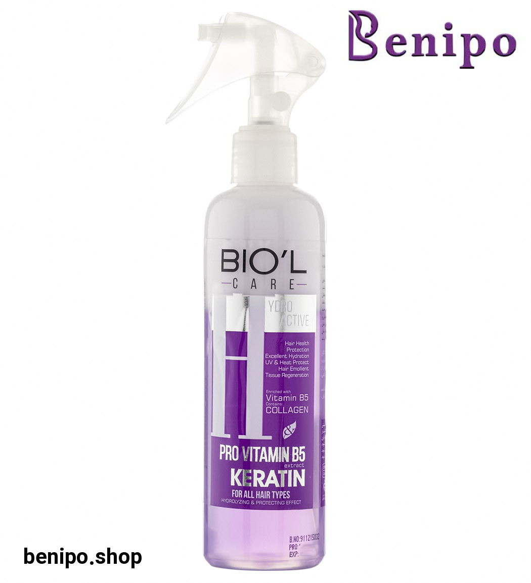 اسپري دوفاز ویتالیتی كراتينه ترميم كننده و آبرسان قوي مناسب انواع مو 250میل