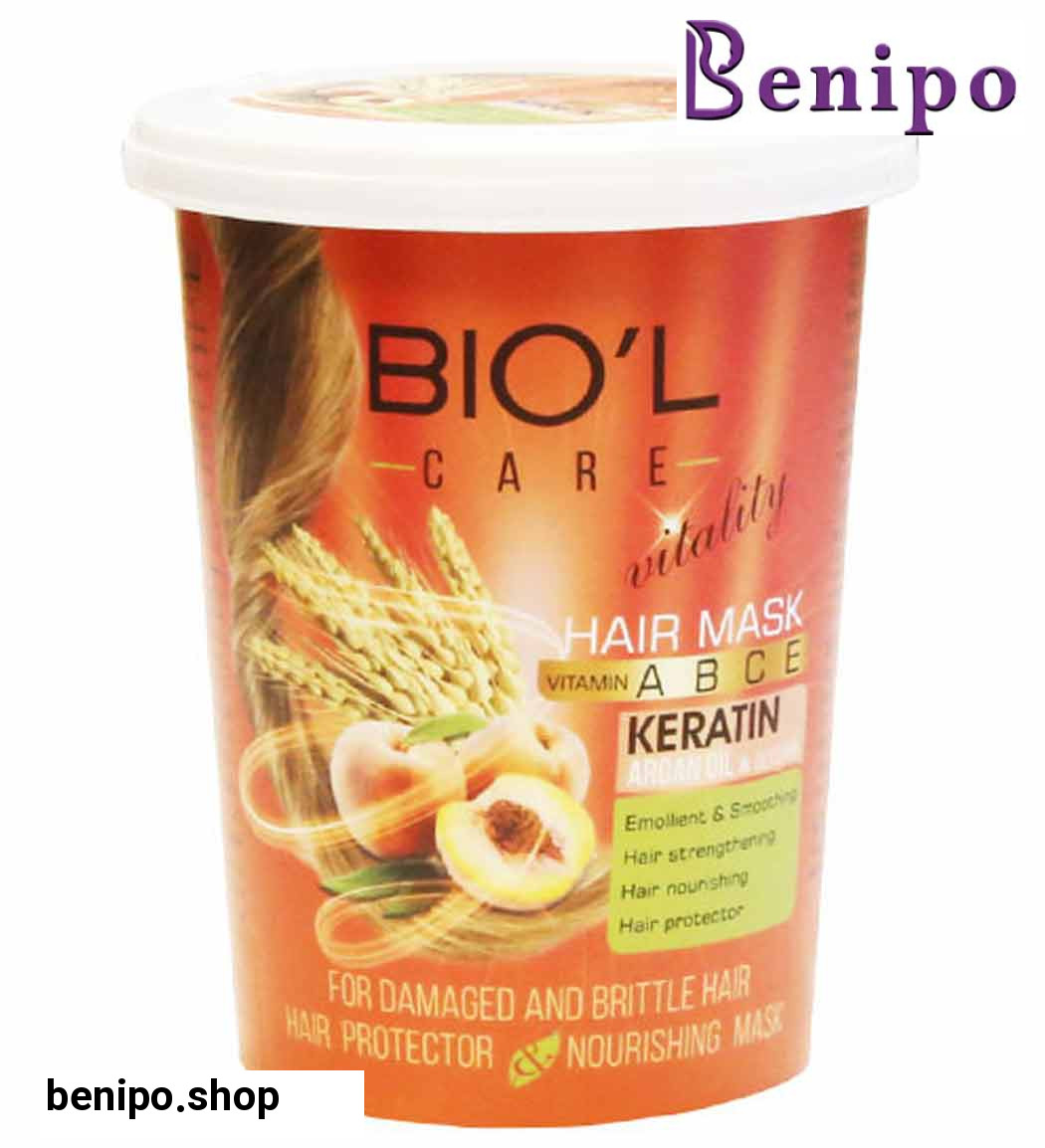 ماسك موي ویتالیتی هلو و گندم تغذيه و محافظت موهاي خشك و وز