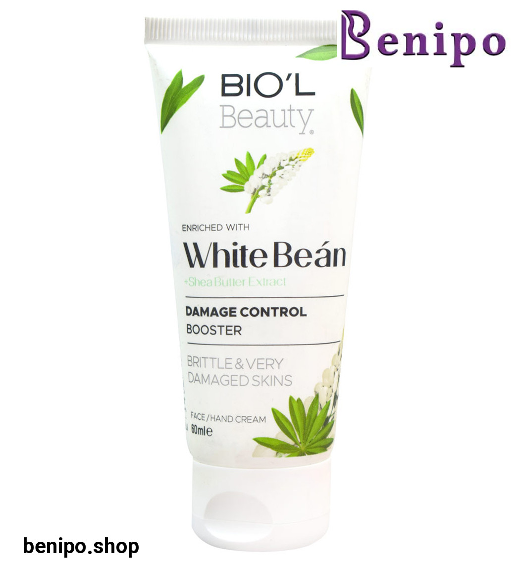 كرم تيوپي مغذي پوست، لوبياي سفيد و شي باتر 60 میلی لیتر