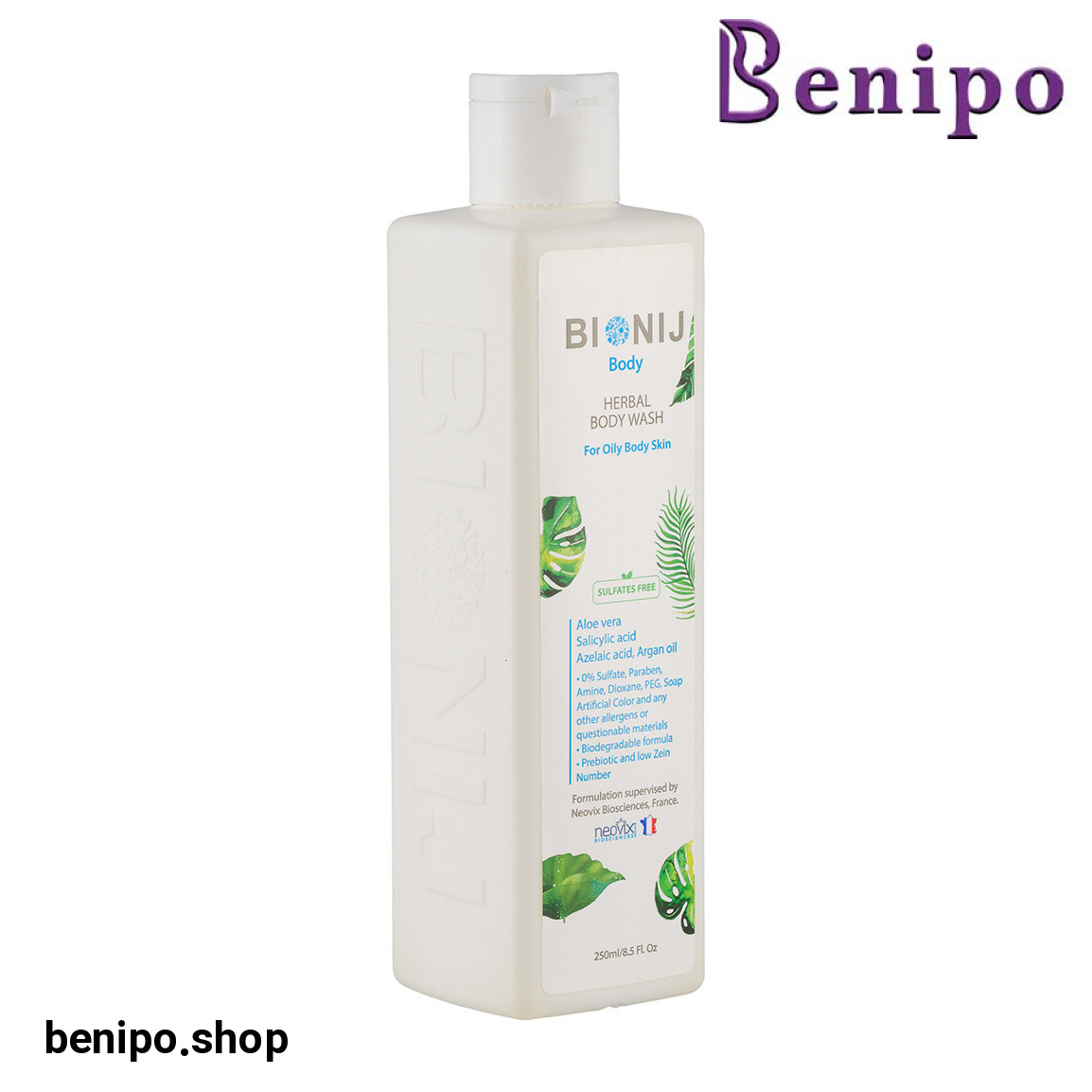 شامپو بدن مخصوص پوست چرب حجم 250 میل