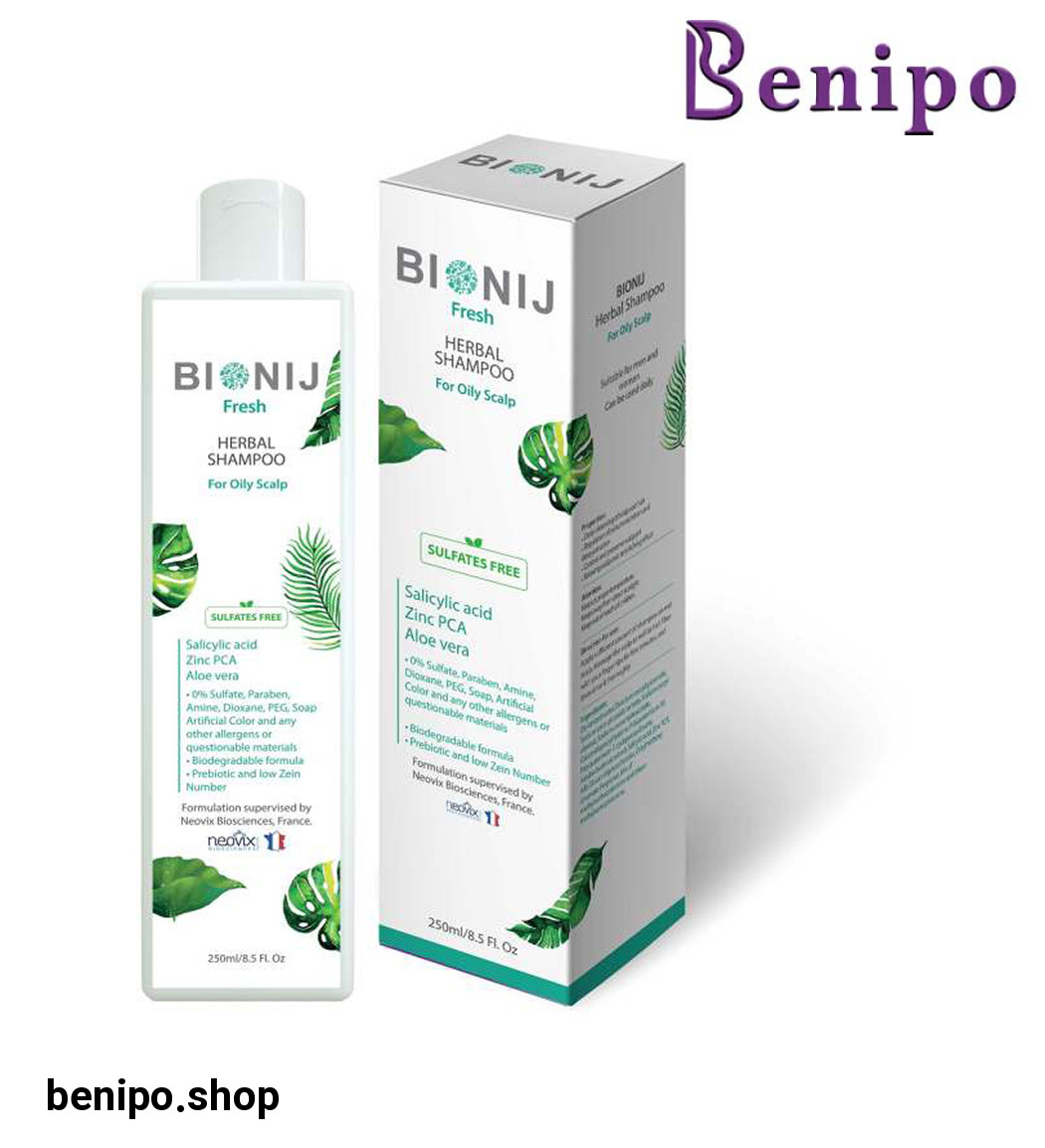 شامپو مخصوص مو چرب مدل Fresh حجم 250 میل