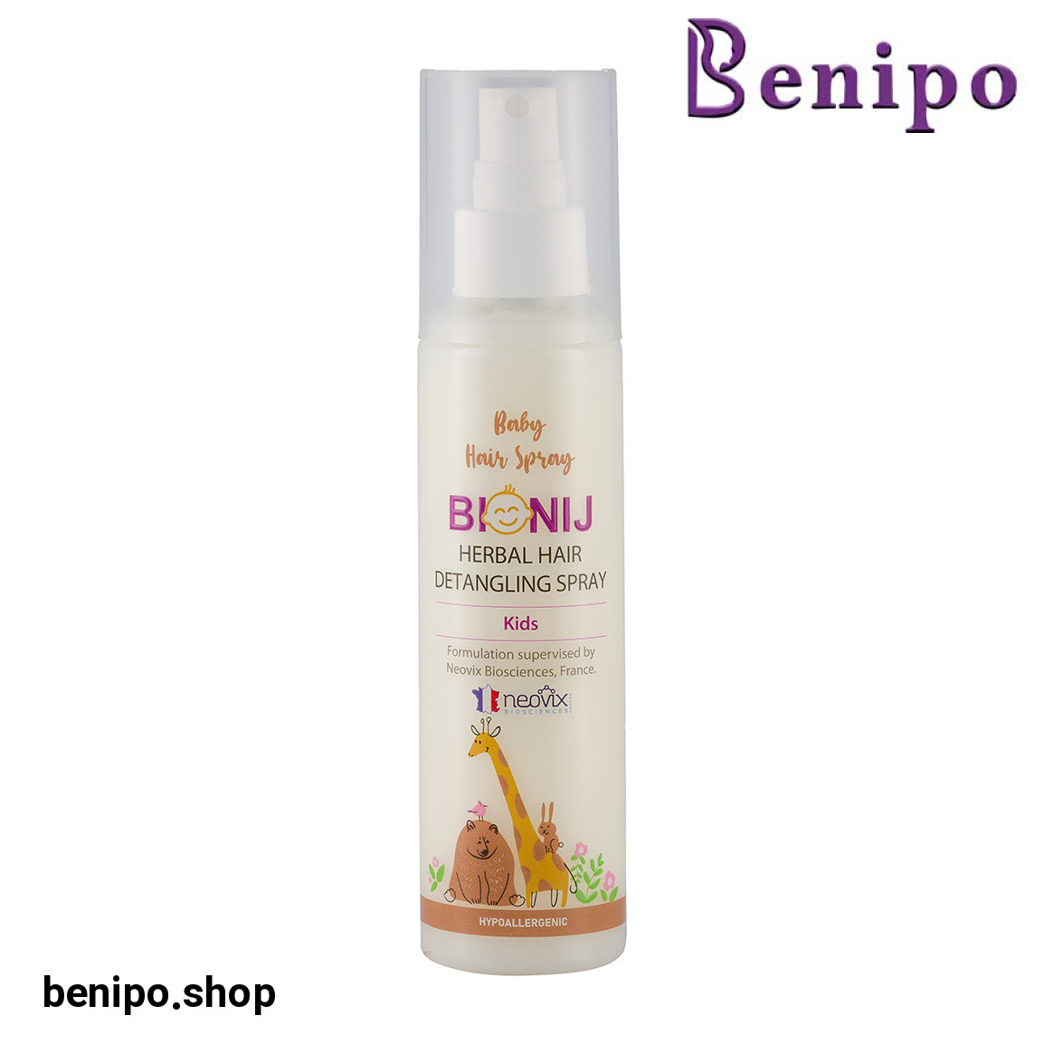 اسپری گره باز کن مو کودک حجم 160 میل