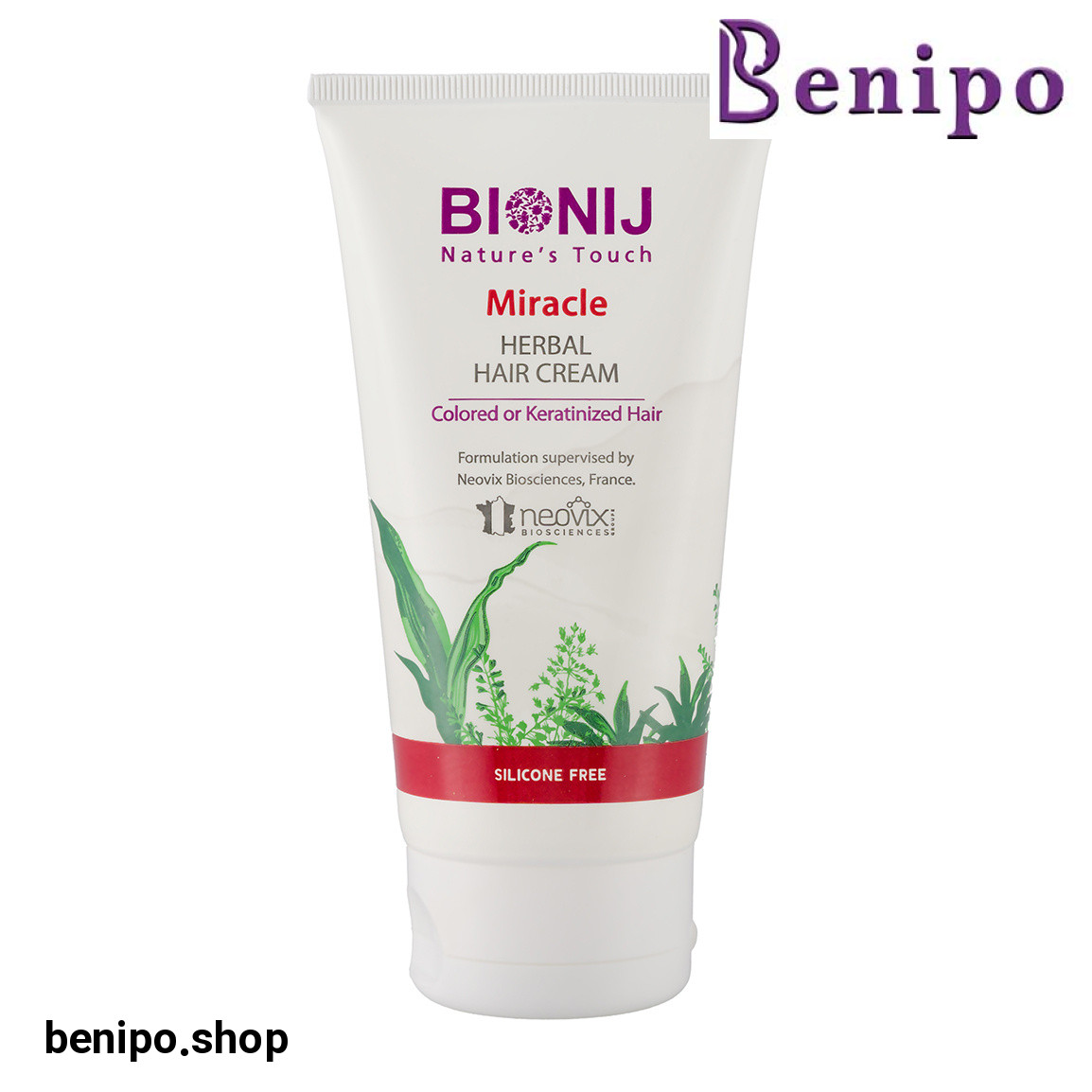 کرم مو مخصوص مو رنگ شده و کراتینه مدل Miracle حجم 150 میل