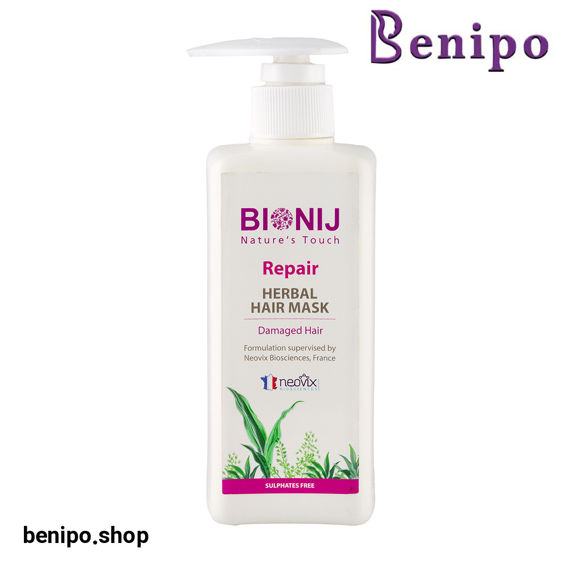 ماسک مو مدل Repair مخصوص مو آسیب دیده حجم 300 میل