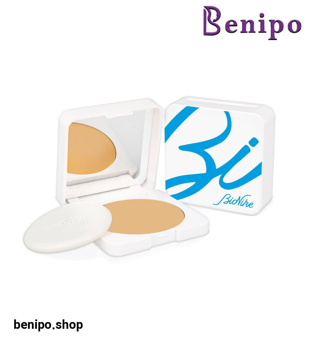 کرم پودر فشرده حاوی ضد آفتاب اس پی اف 50