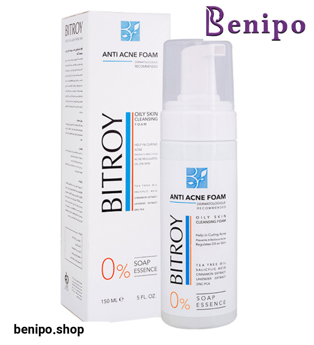 فوم شستشوی صورت مناسب پوست چرب و جوش دار حجم 150 میل