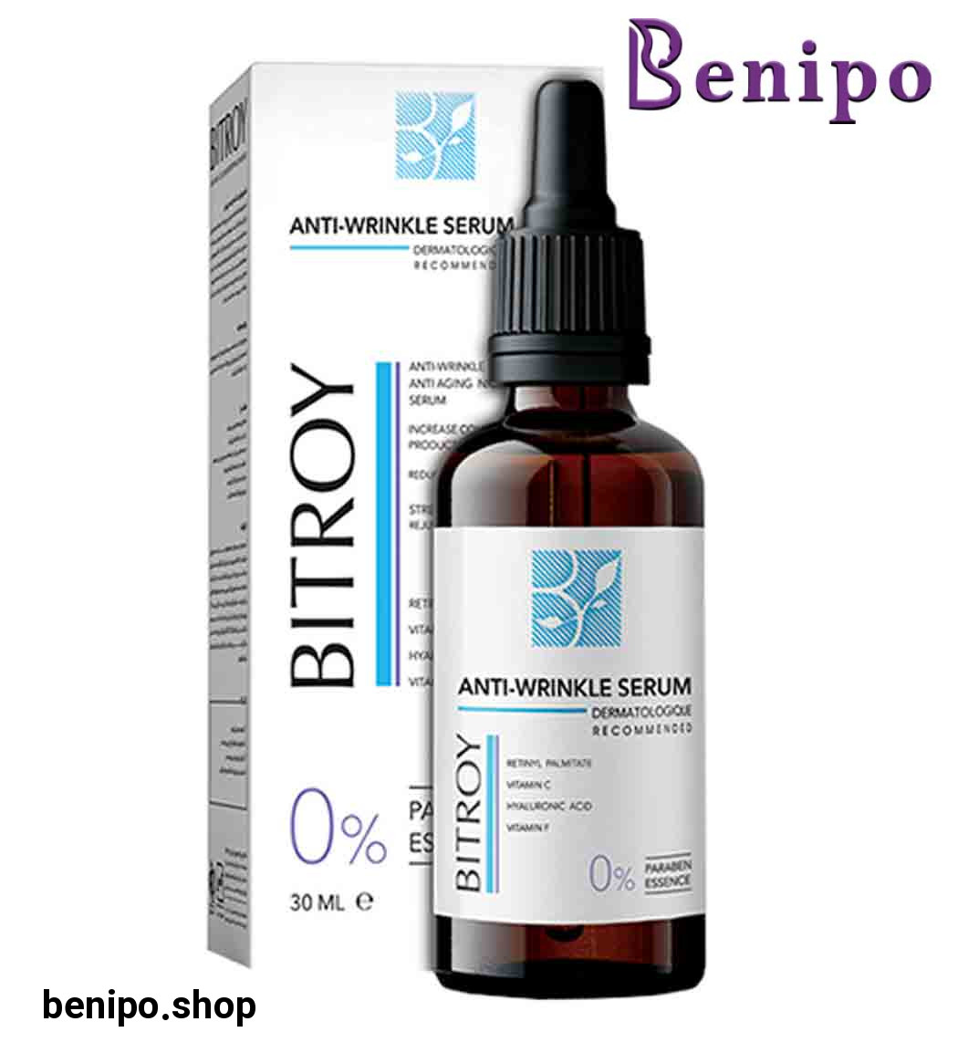 سرم ضد چروک حاوی ویتامین C و هیالورونیک اسید حجم 30 میل