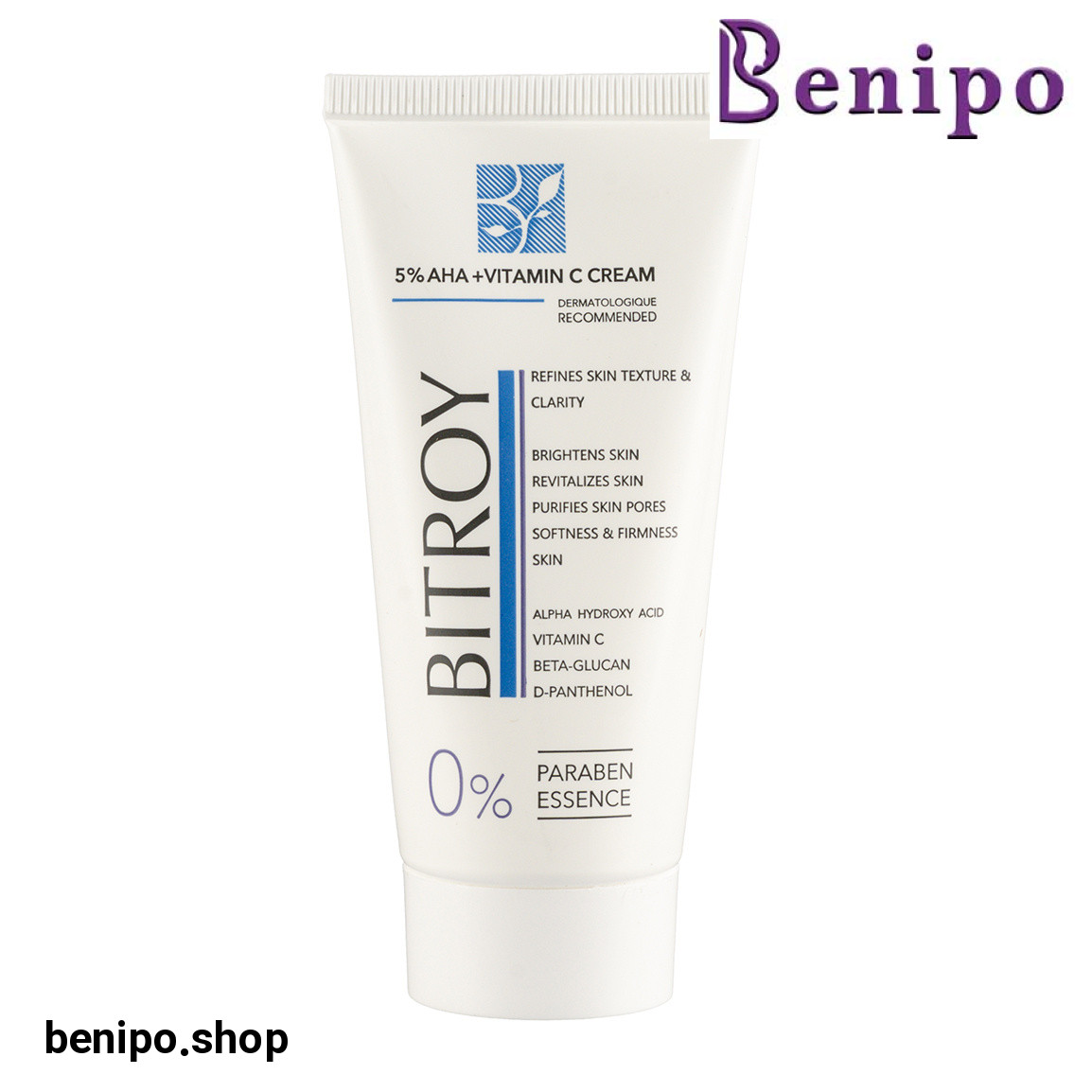 کرم روشن کننده حاوی آلفاهیدروکسی و ویتامین C حجم 50 میلی لیتر