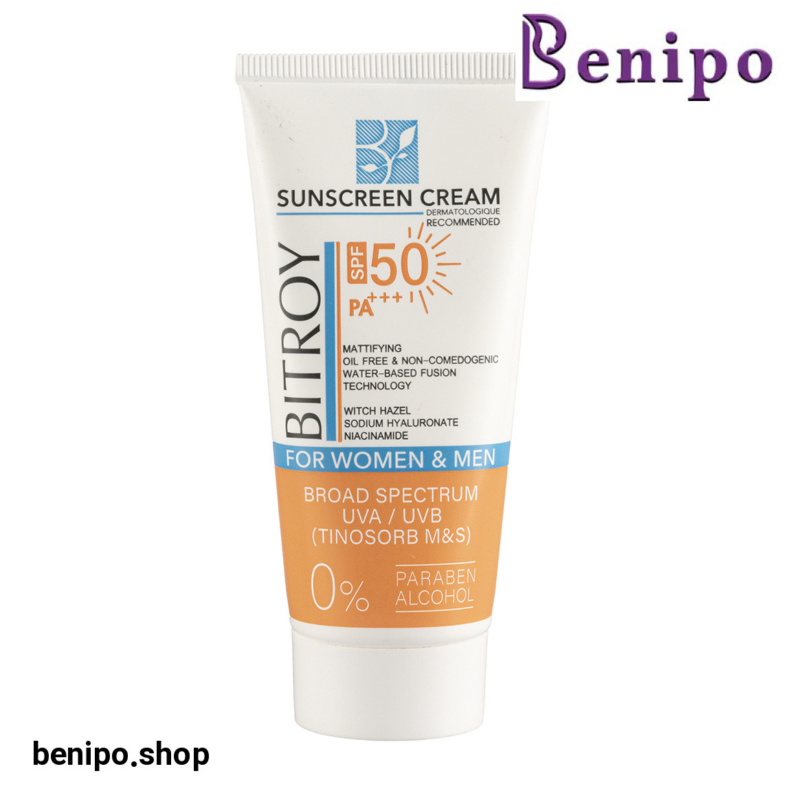 ضد آفتاب فیوژن واتر بی رنگ با SPF 50 مناسب پوست چرب حجم 50 میلی لیتر