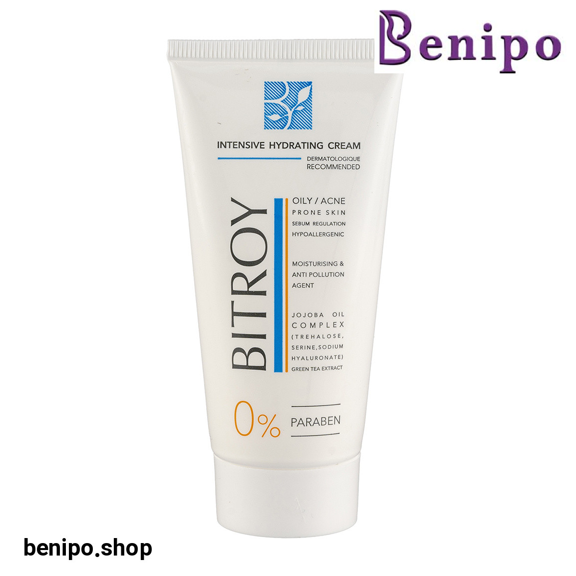 کرم آبرسان پوست حاوی عصاره درخت چای و روغن جوجوبا مناسب پوست چرب حجم 50 میل