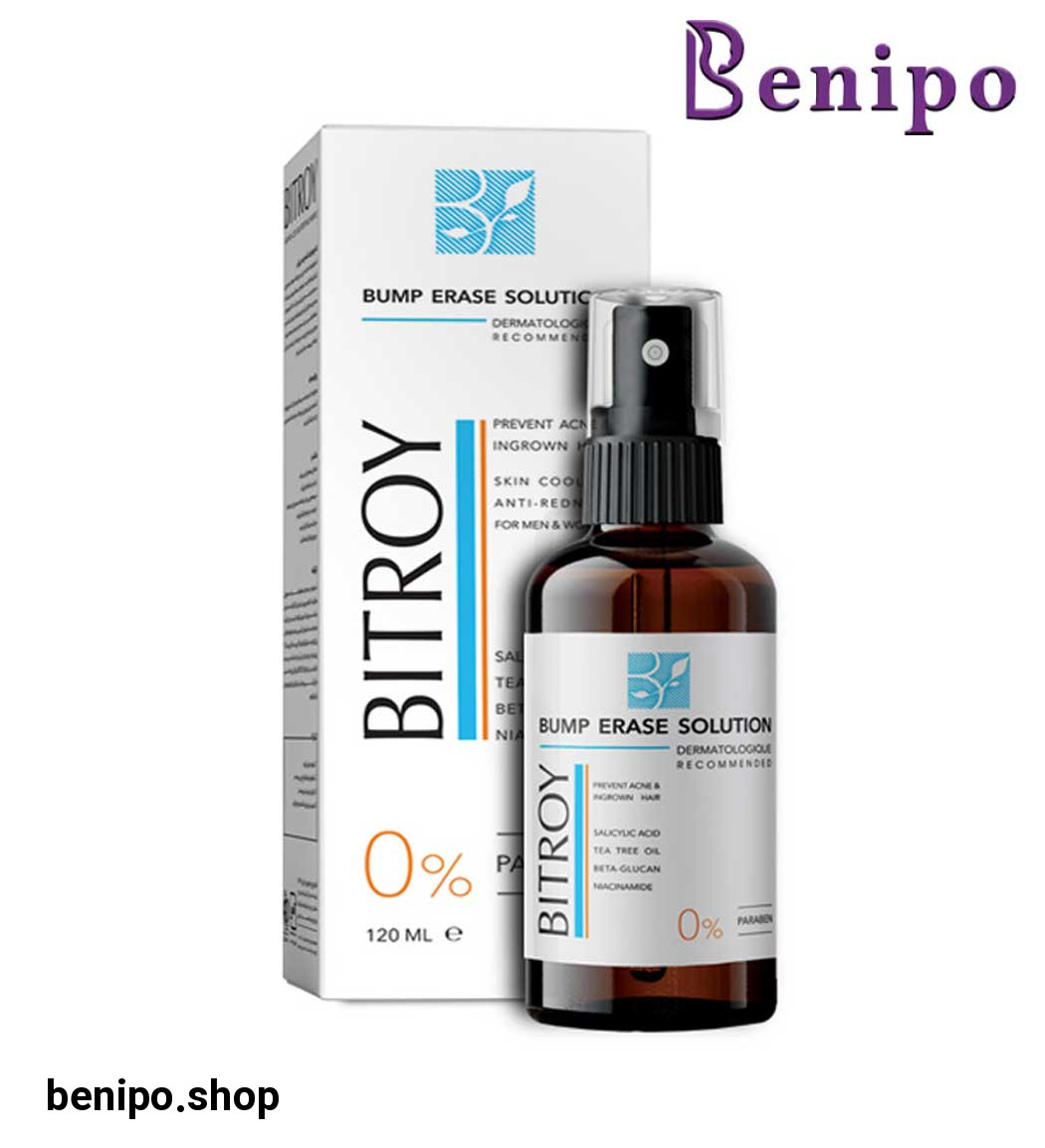 محلول ضد آکنه بعد از اصلاح حاوی روغن درخت چای و سالسیلیک اسید حجم 120 میل