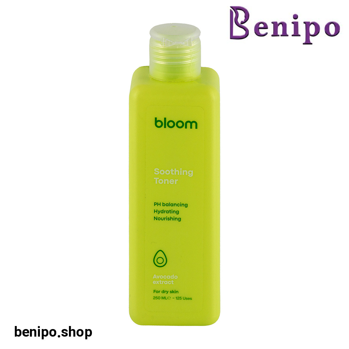 تونر حاوی عصاره آووکادو مناسب پوست خشک حجم 250 میلی لیتر