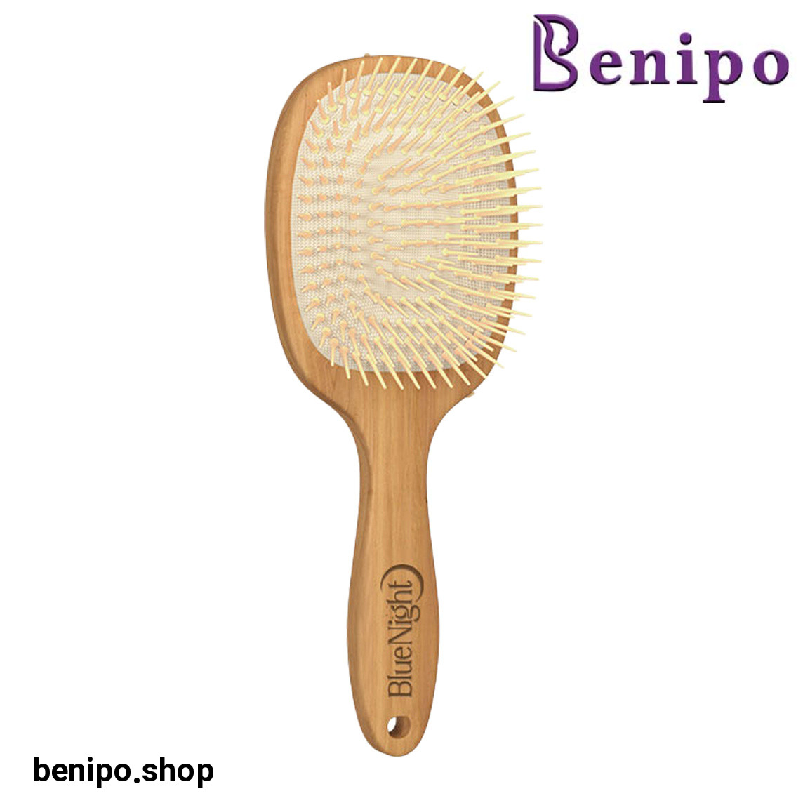 برس چوبی مربعی کوچک