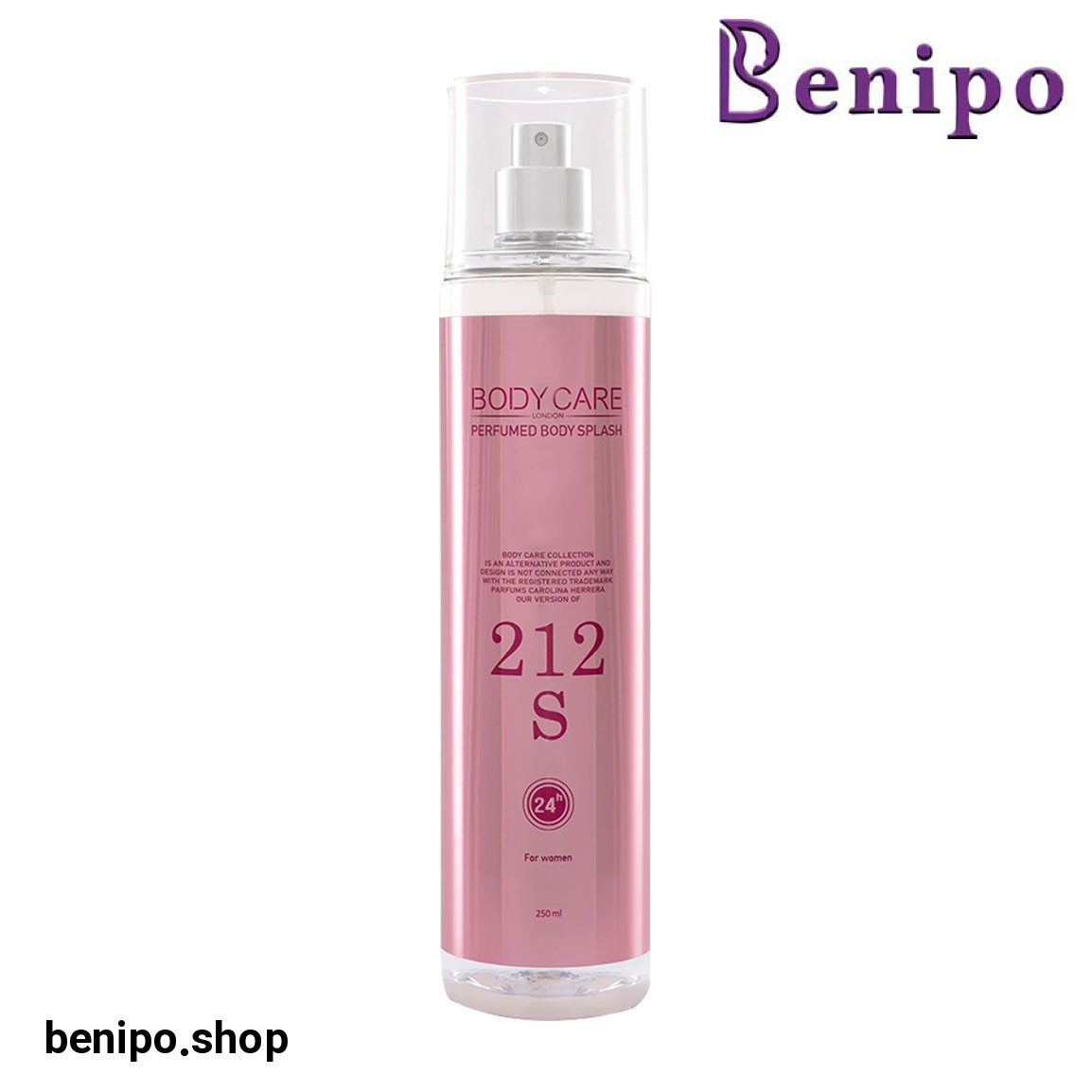 بادی اسپلش زنانه مدل 212 حجم 250 میلی لیتر