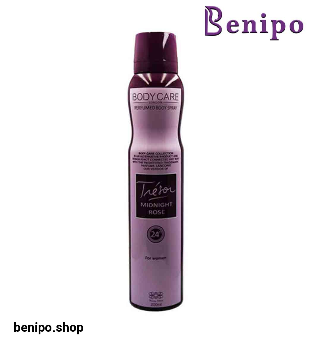 اسپری بدن زنانه مدل Lancome Tresor Midnight Rose حجم 200میل