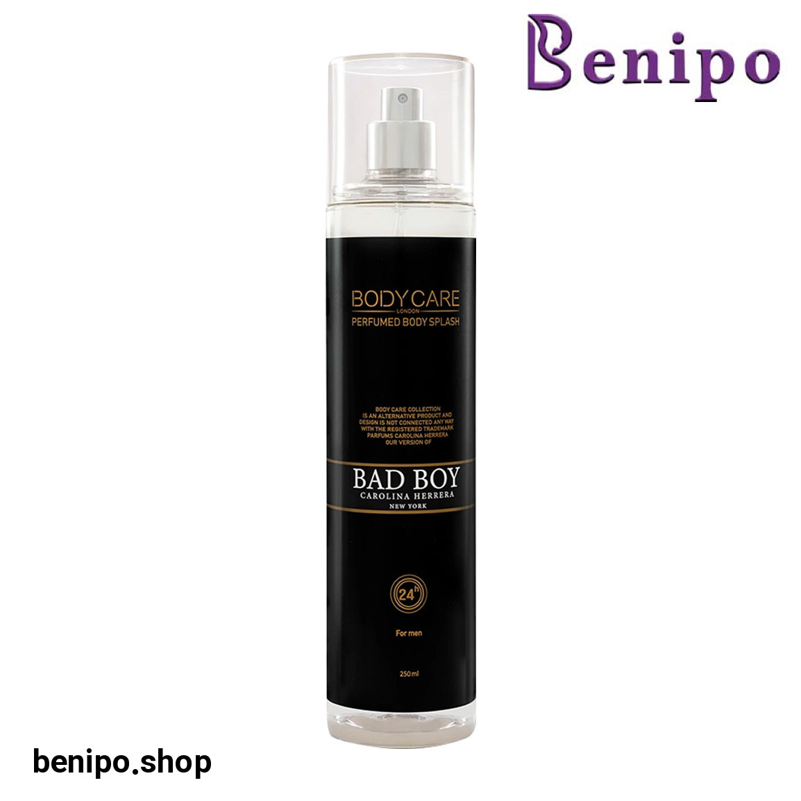 بادی اسپلش مردانه کارولینا هرا مدل Bad Boy حجم 250 میلی لیتر
