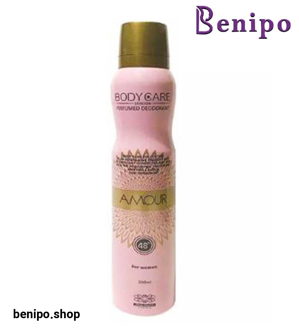 اسپری دئودورانت زنانه مدل Amour حجم 200 میل