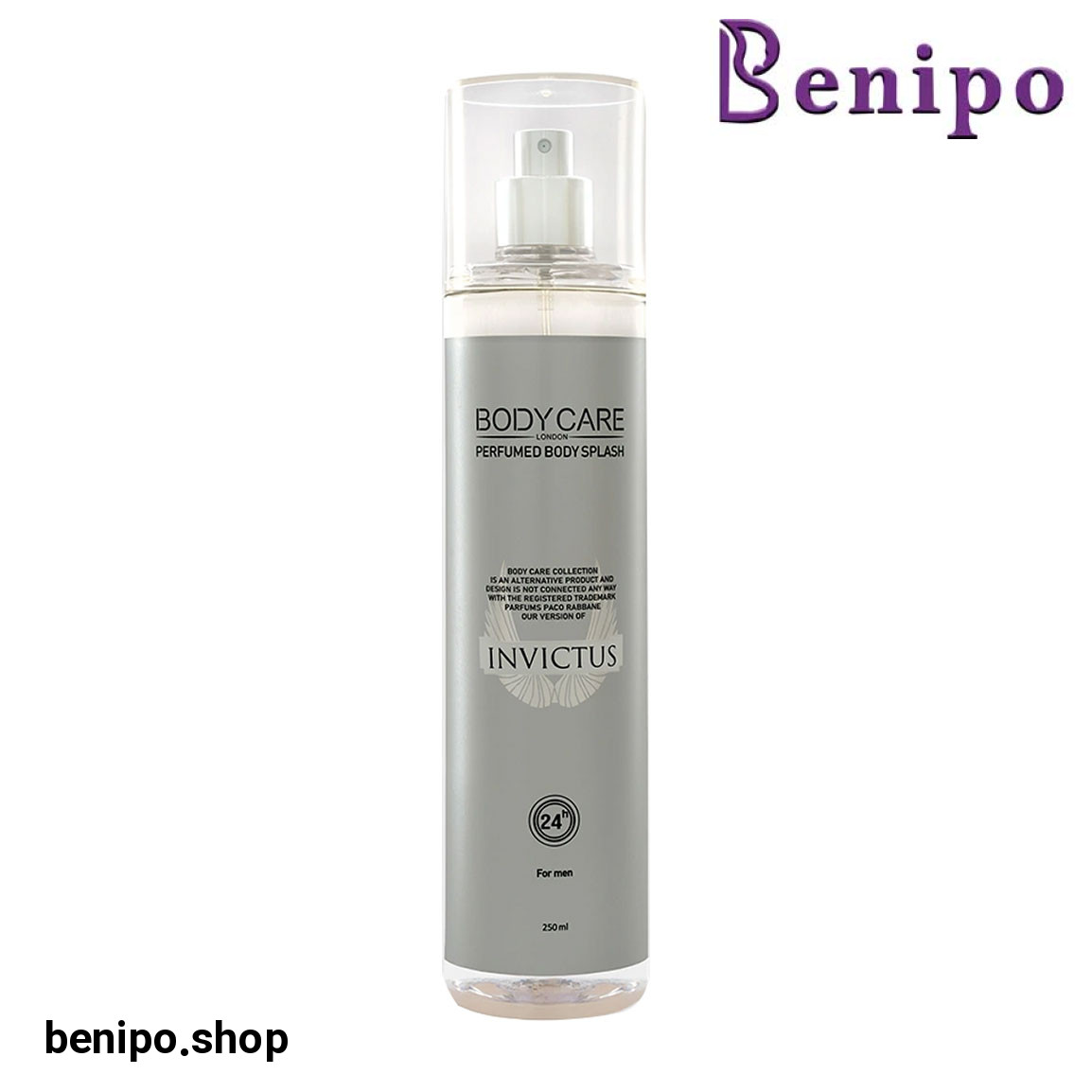 بادی اسپلش مردانه مدل Paco Rabanne Invictus حجم 250 میلی لیتر