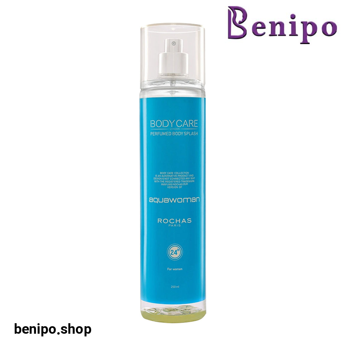 بادی اسپلش زنانه مدل Rochas Aqua Woman حجم 250 میلی لیتر