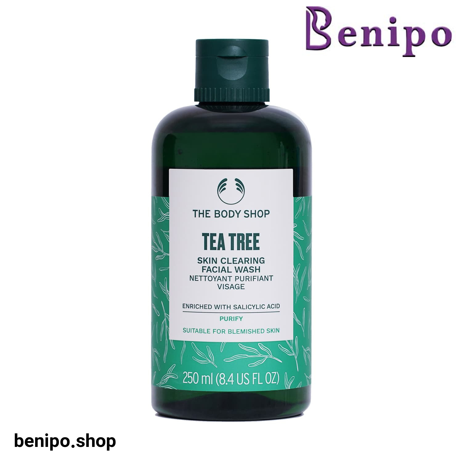 ژل شستشوی صورت تی تری بادی شاپ