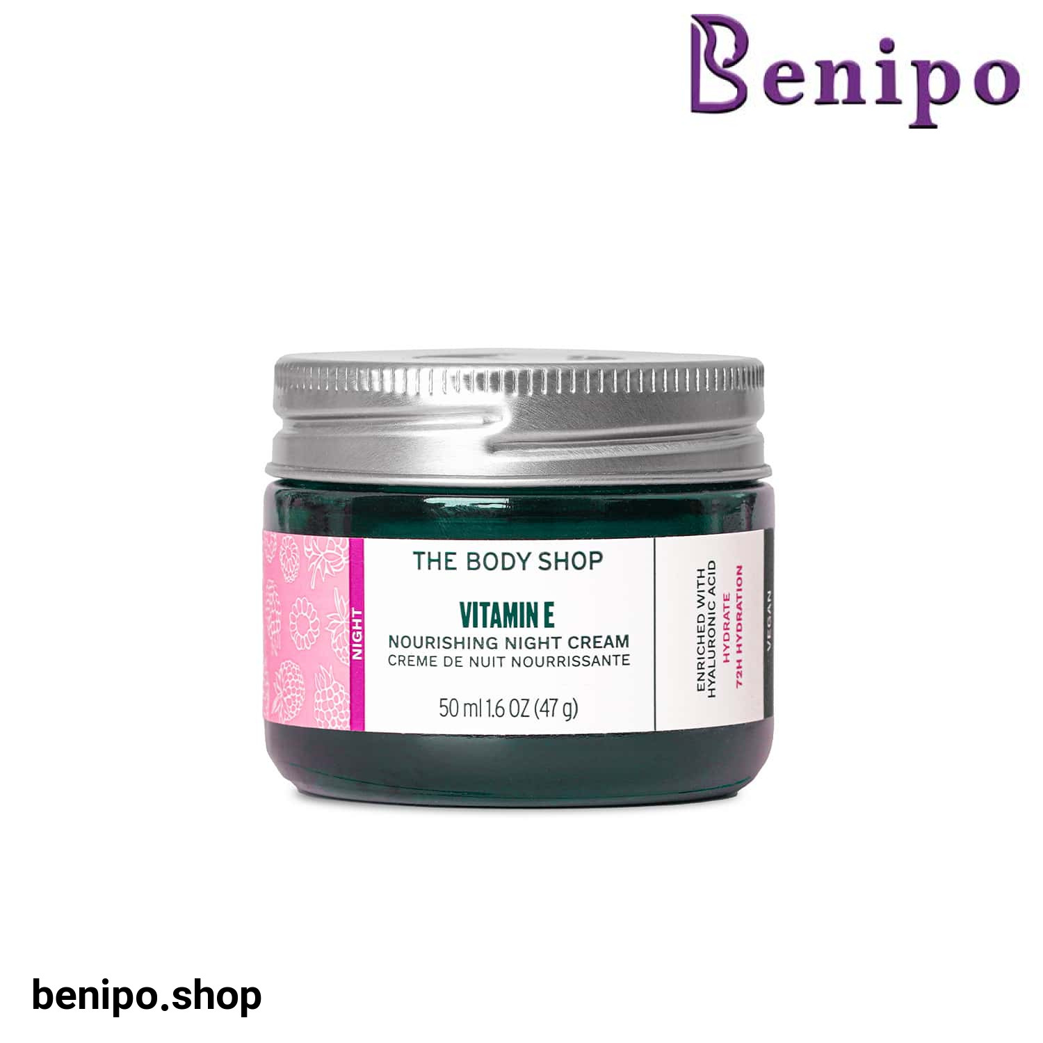 کرم شب ویتامین E بادی شاپ