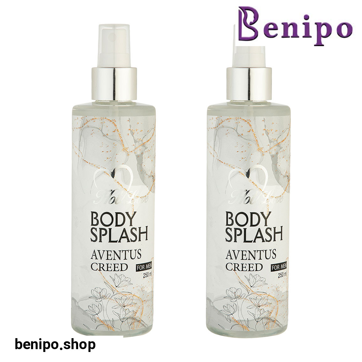 پک هدیه روز مرد 2 عددی شامل بادی اسپلش مردانه مدل Aventus Creed