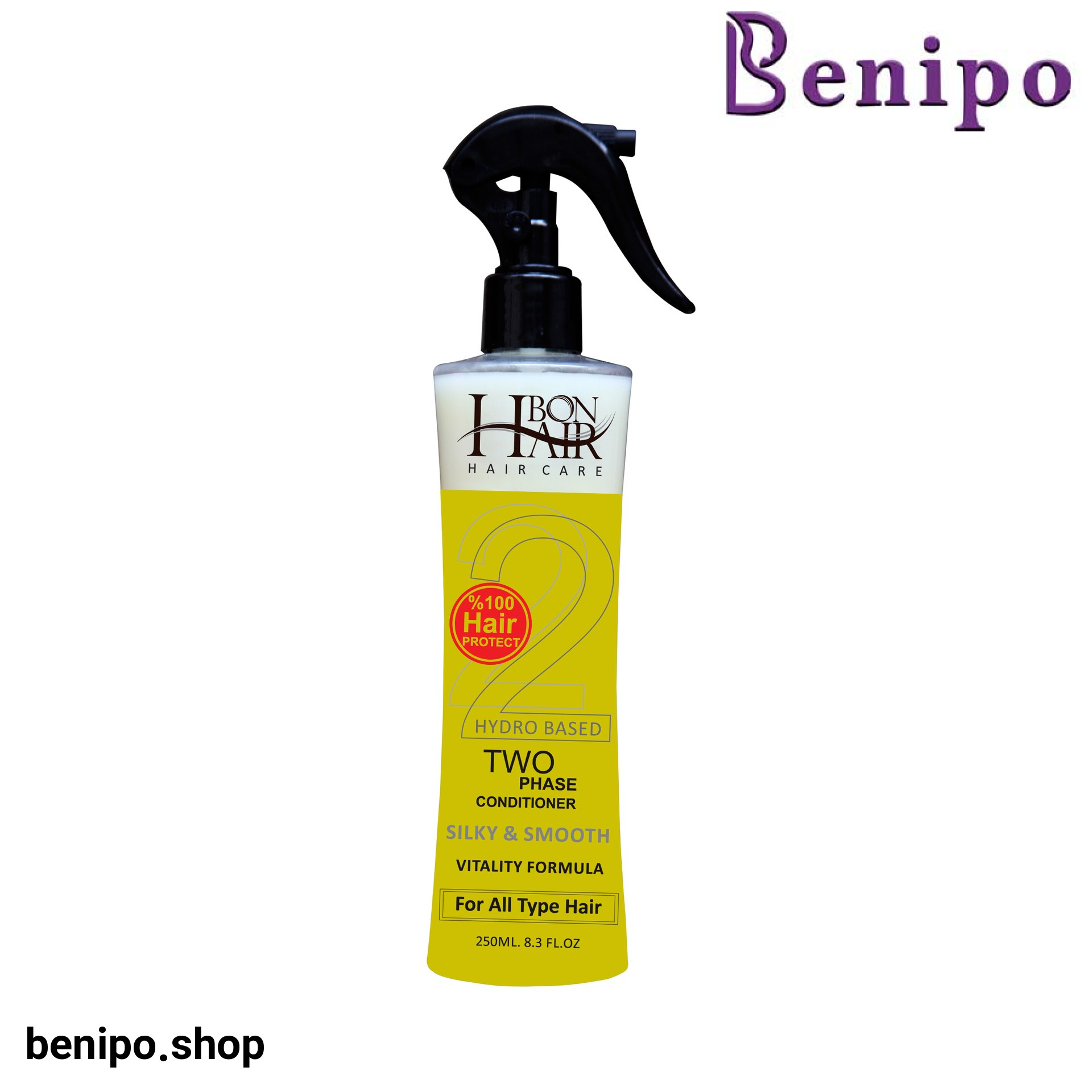 سرم مو 2 فاز حاوی آرگان حجم 250 میلی لیتر