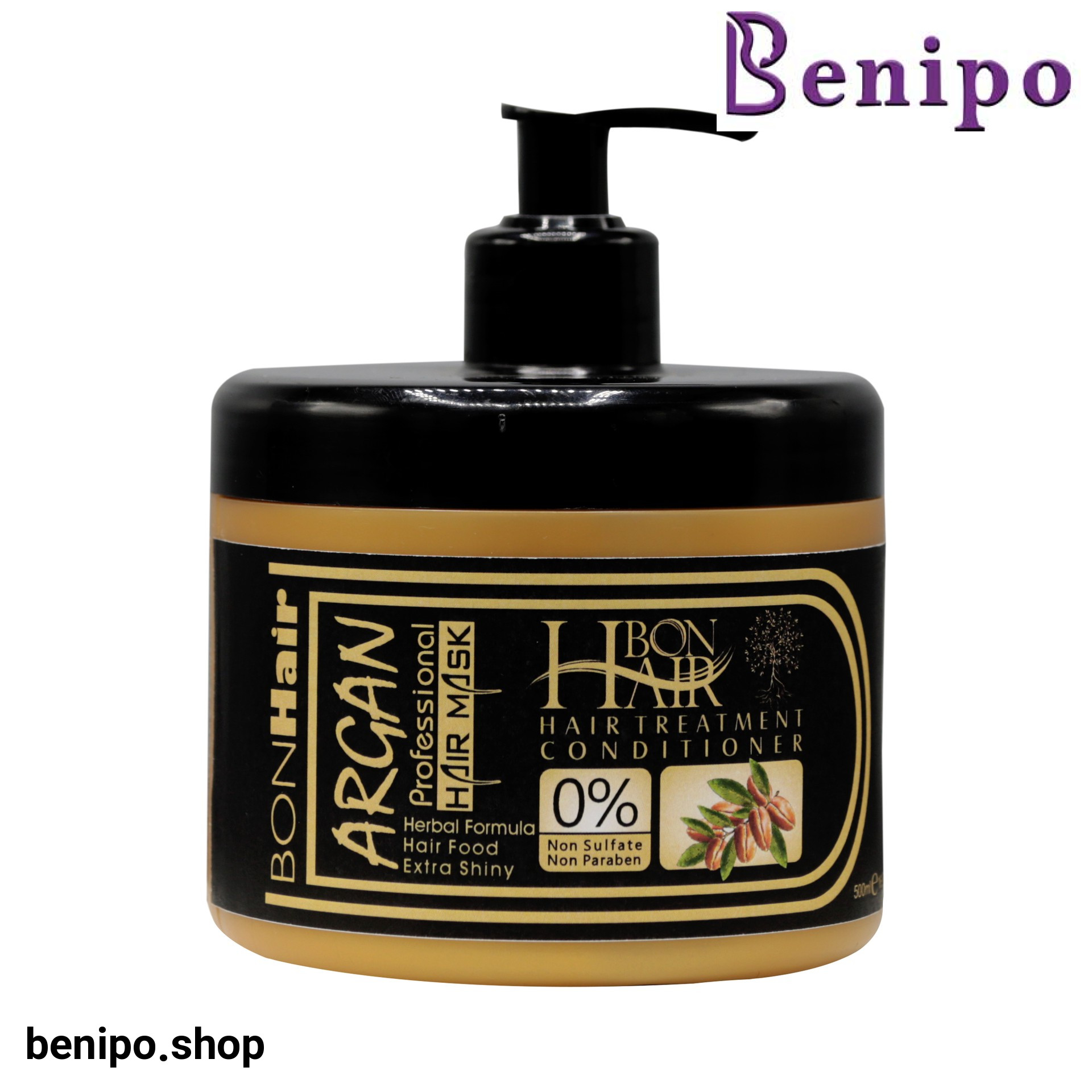 ماسک مو داخل حمام حاوی آرگان حجم 500 میلی لیتر