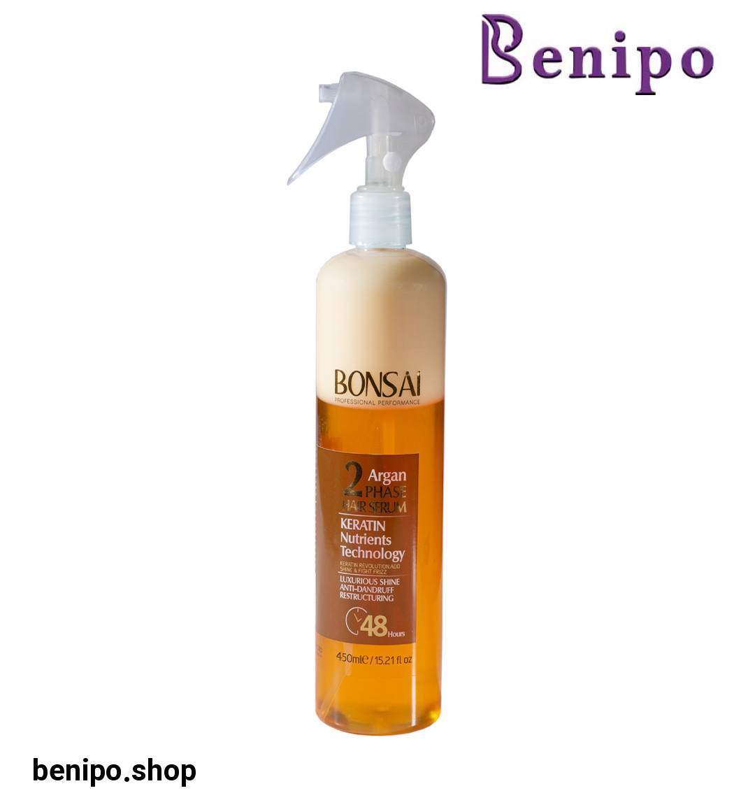 سرم مو آرگان 2 فاز 450میل