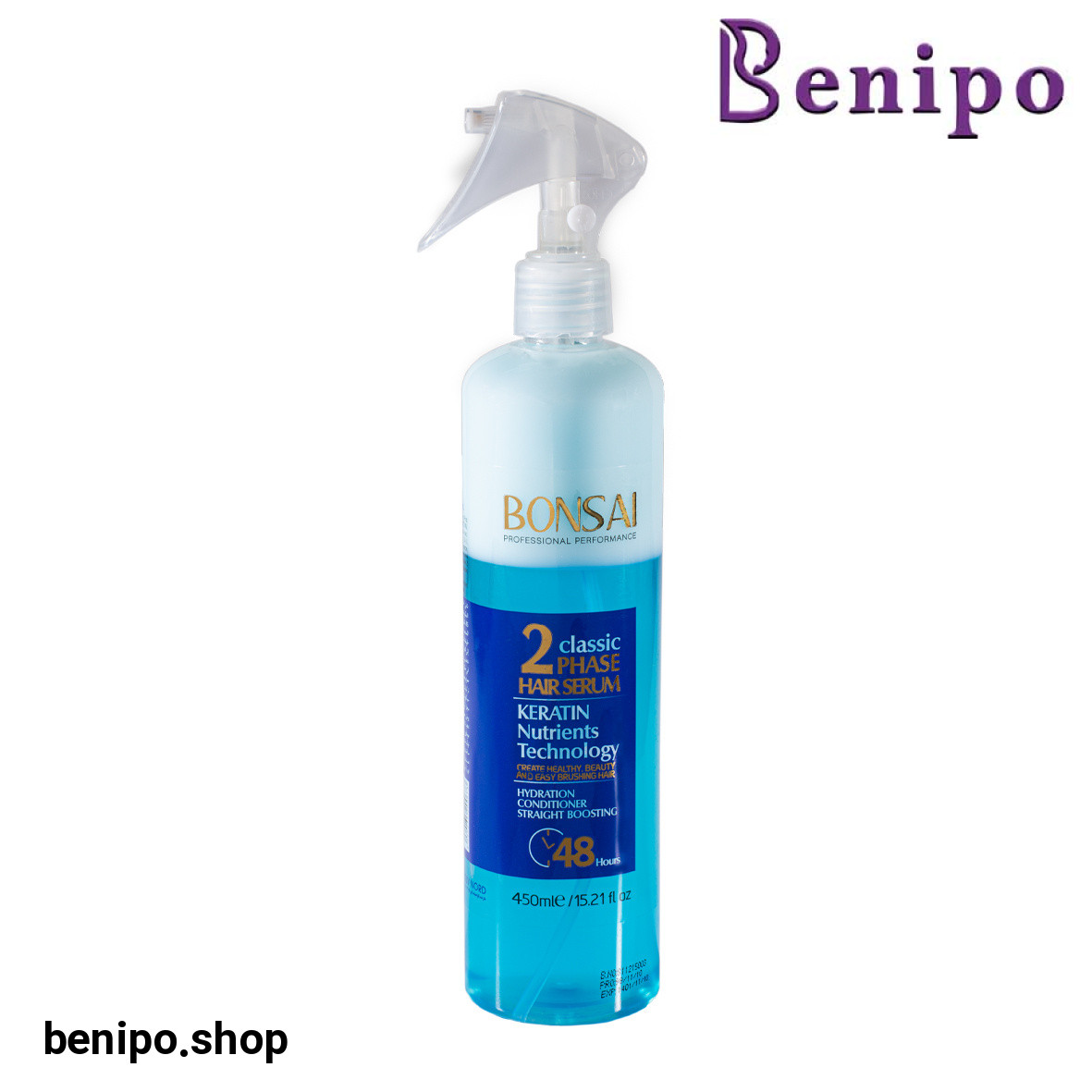 سرم مو کلاسیک 2 فاز 450میل