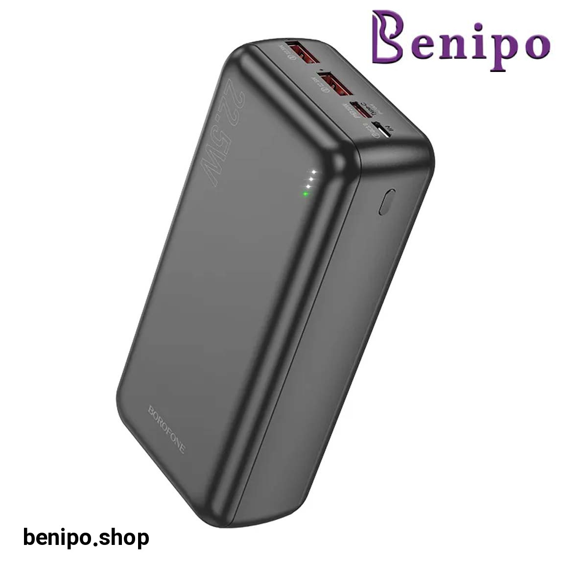 پاوربانک 22.5 وات فست شارژ مدل BJ38B ظرفیت 30000 میلیآمپرساعت