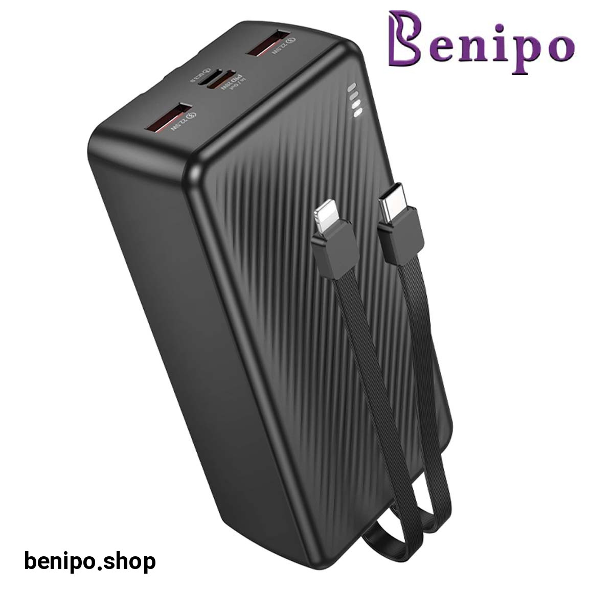 پاوربانک 22.5 وات فست شارژ مدل BJ57B ظرفیت 30000 میلی آمپرساعت