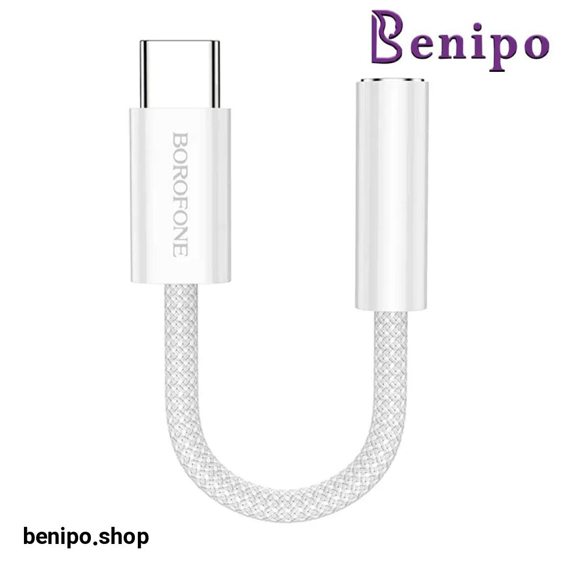 مبدل OTG جک USB-C TO AUX 3.5mm مدل BV15