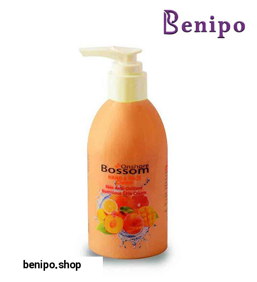 کرم مرطوب کننده دست و صورت میوه های نارنجی رنگ 250میل