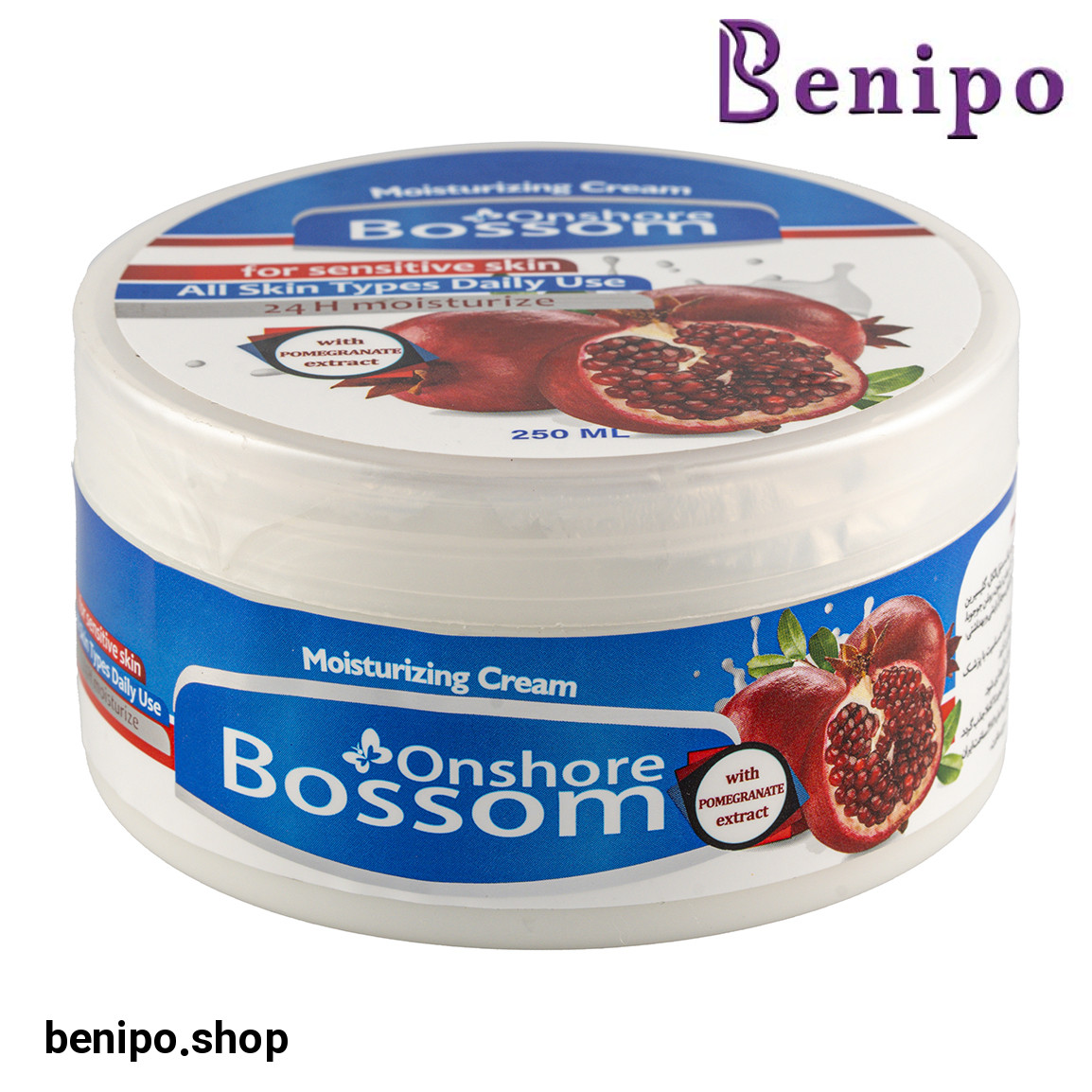 کرم دست، صورت و بدن آبرسان انار 250میل