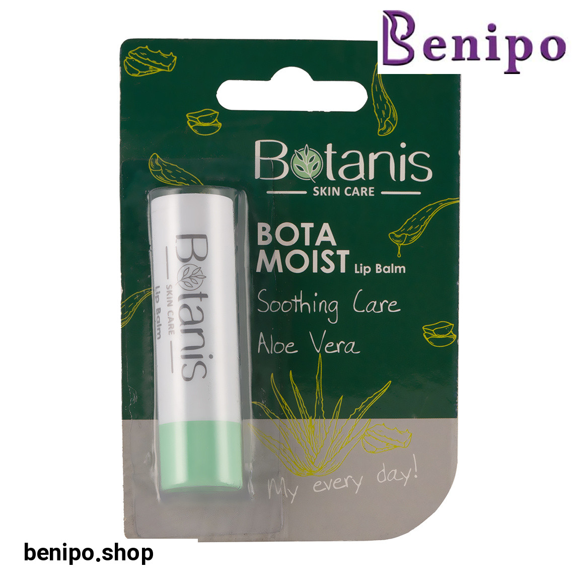 بالم لب با رایحه آلوئه ورا 4 گرم