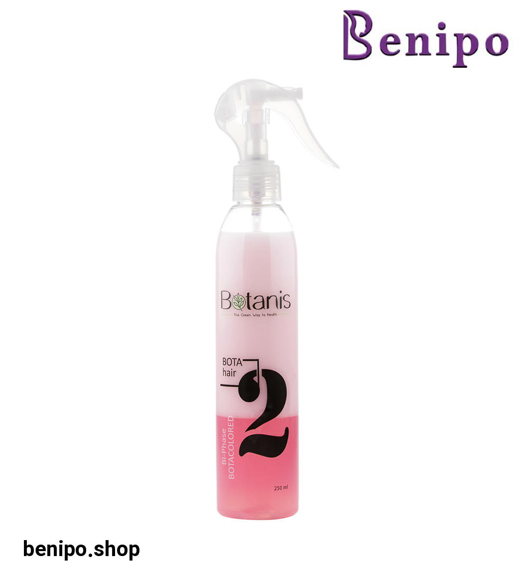 اسپری دوفاز موی رنگ شده محافظ کننده و درخشان کننده حجم 250 میل