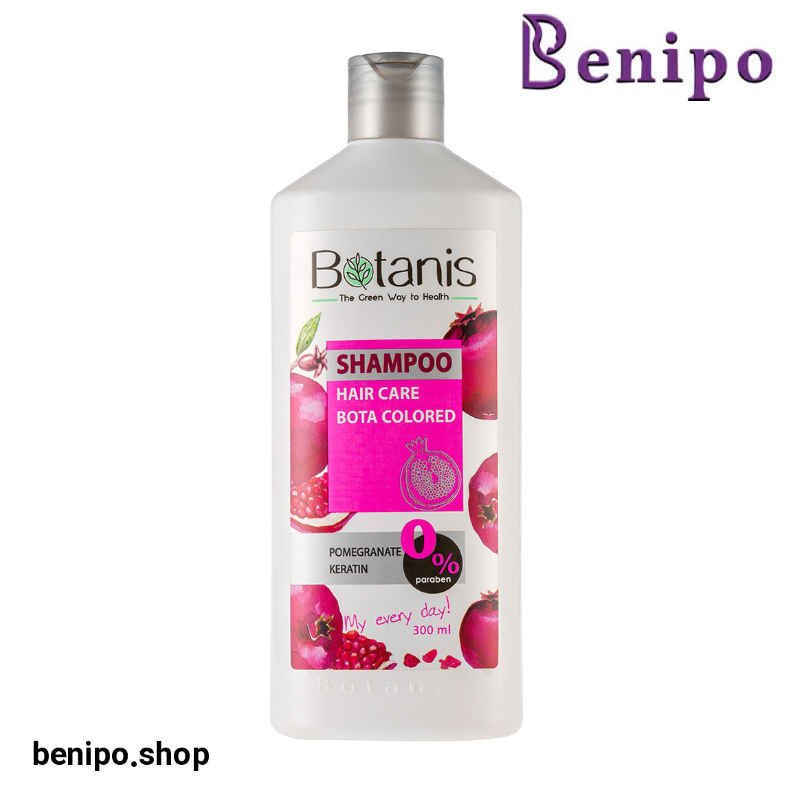 شامپو تثبیت کننده رنگ و درخشان کننده مو حجم 300 میل