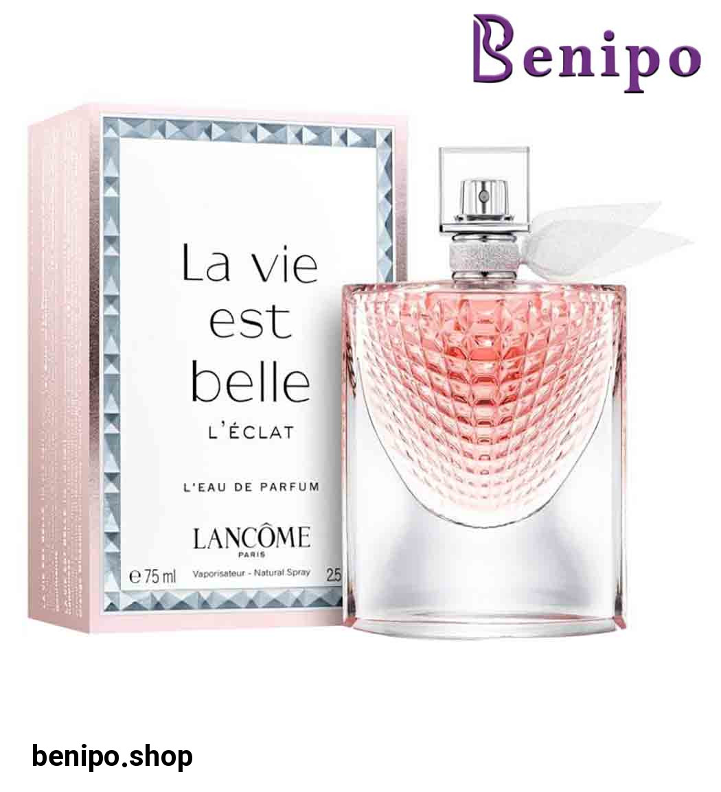 عطر جیبی زنانه کد 253  لانکوم لاوی است بله اینتنس حجم 25 میل