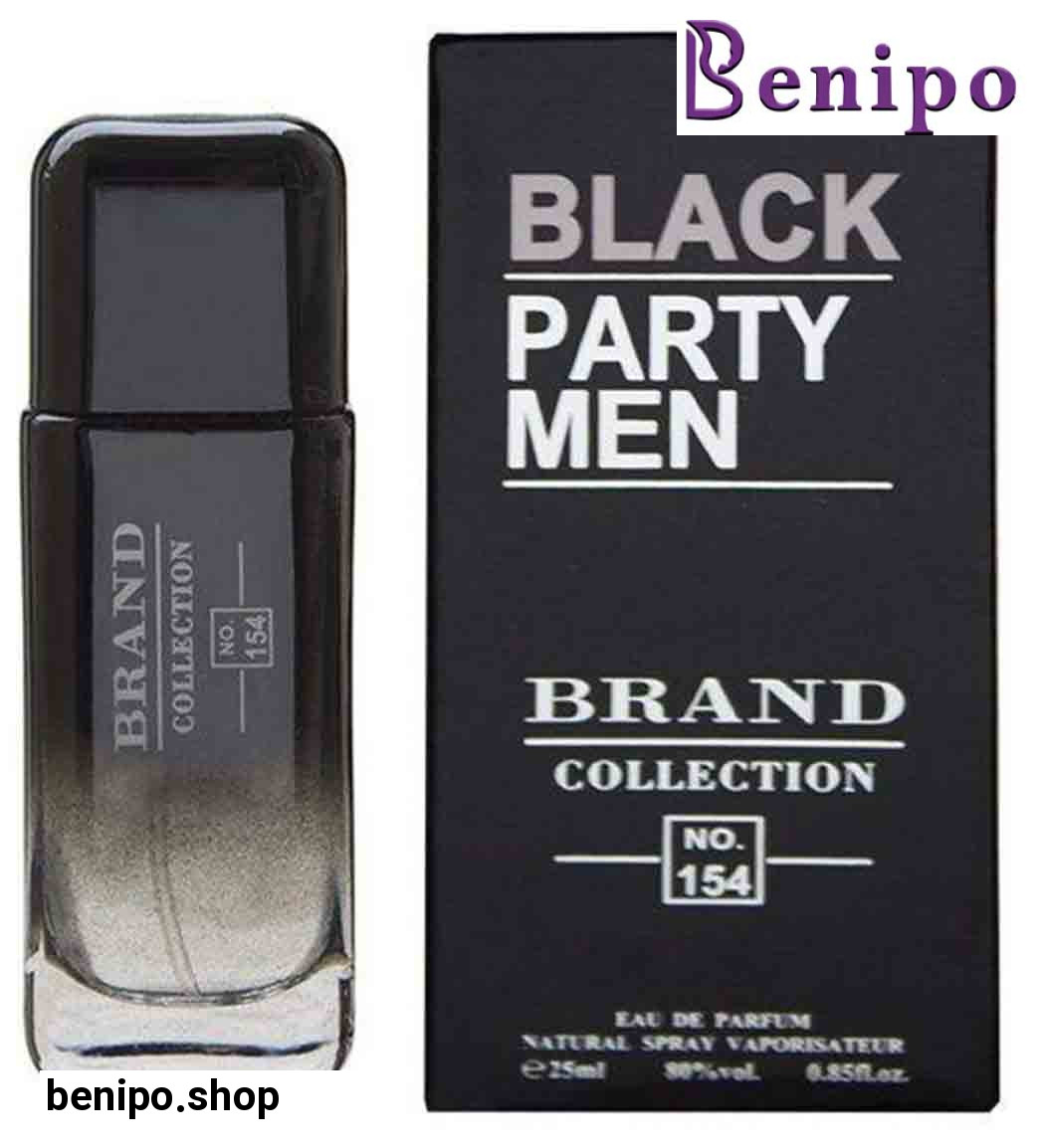 عطر جیبی مردانه 212وی آی پی بلک حجم 25 میل کد 154