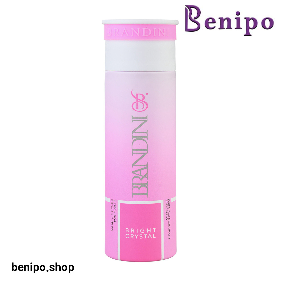 اسپری بدن زنانه مدل Crystal Bright حجم 200 میلی لیتر