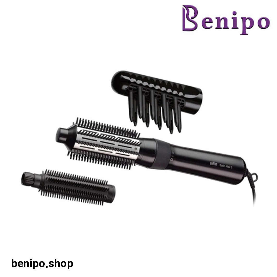 سشوار برس دار چند منظوره سری 3 Satin Hair مدل BRAS330E