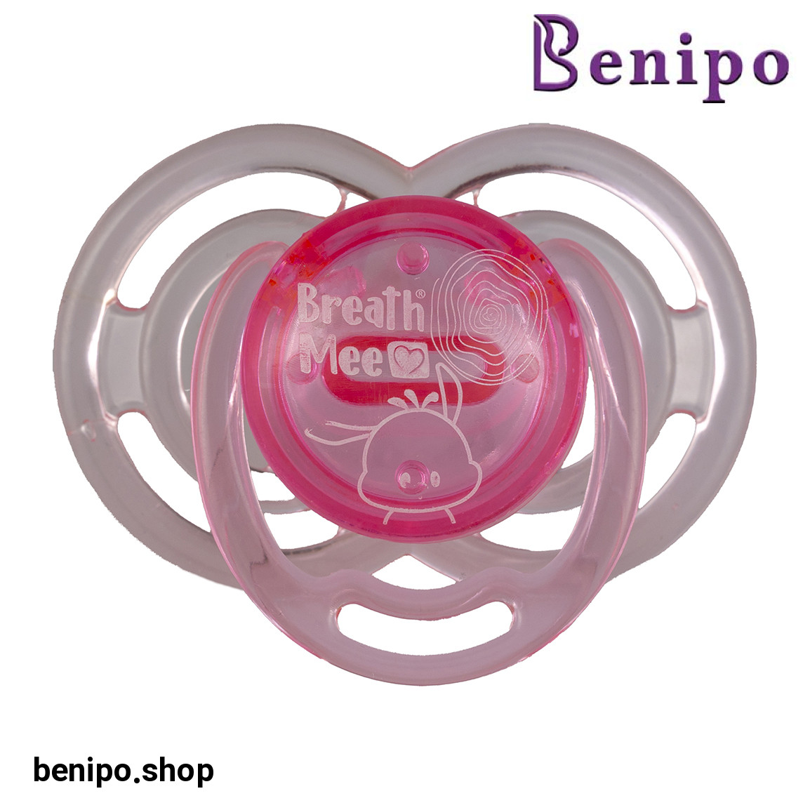 پستانک ارتودنسی درب دار مدل Colorful Transparent سایز 1