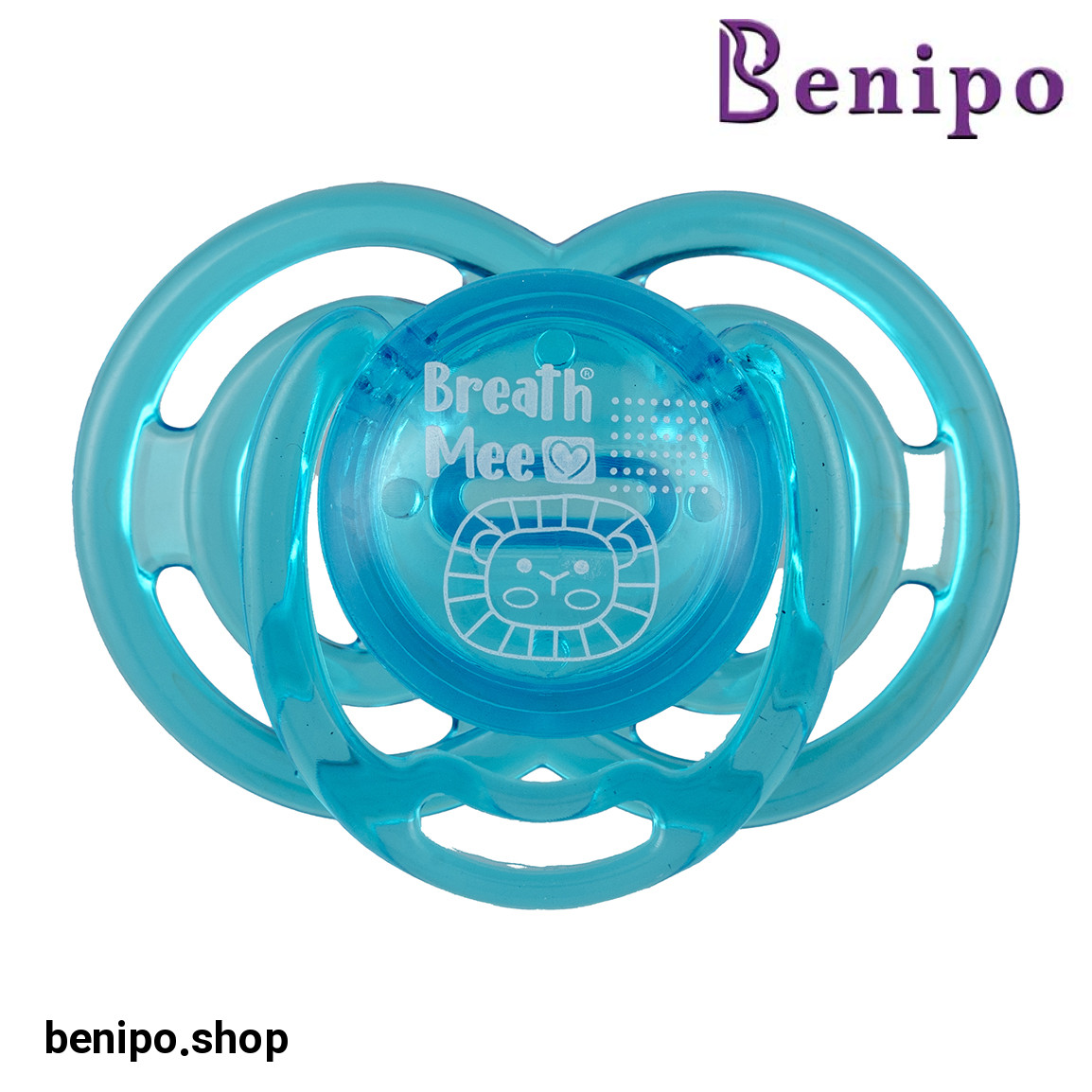 پستانک ارتودنسی درب دار مدل Colorful Transparent سایز 3