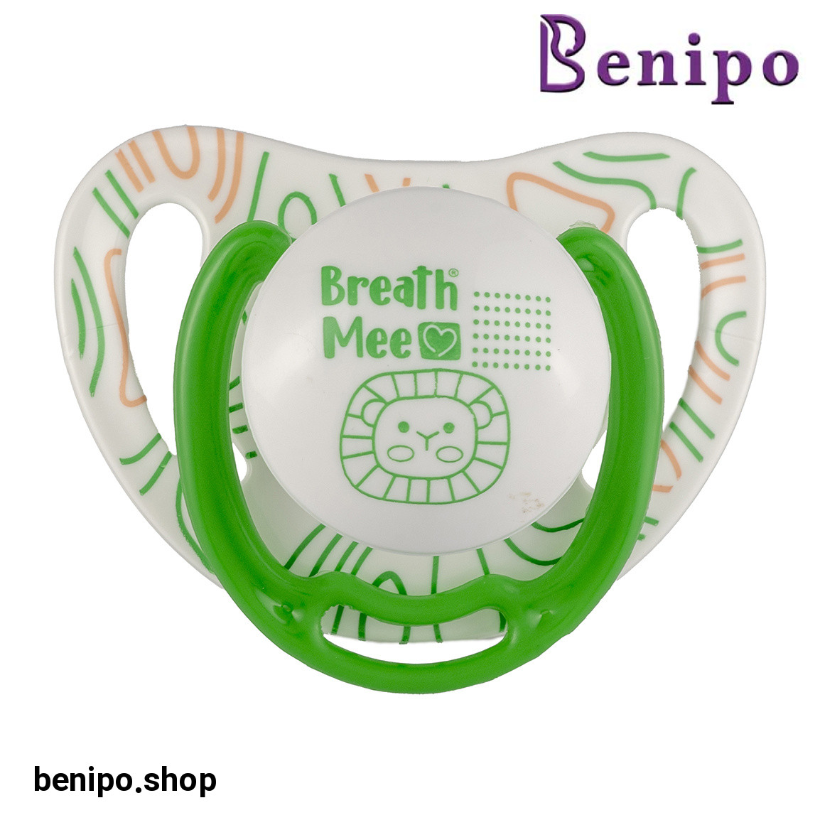 پستانک ارتودنسی مات رنگی مدل Funny چاپ دار  سایز 3