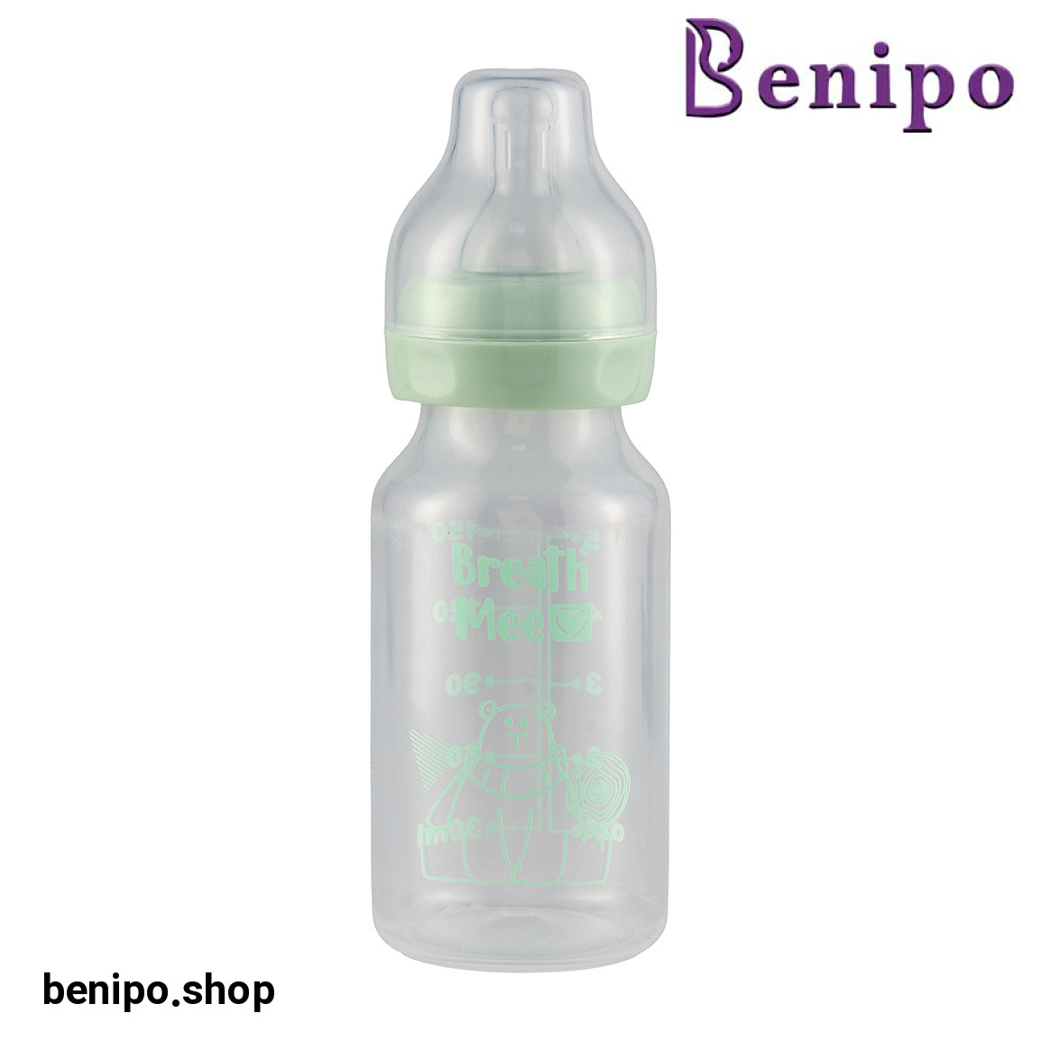 شیشه شیر استاندارد پلی پروپیلن حجم 150 میلی لیتر